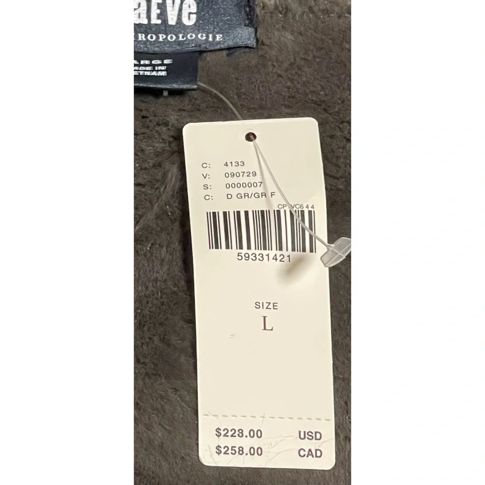 Anthropologie Kerry Reversible Faux Fur Coat NWT - L and XL - Picture 13 of 15